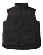 B&C COLLECTION Expert Pro Bodywarmer mit Futter und Taschen – Black