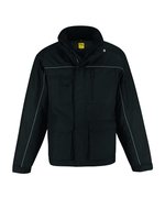 B&C COLLECTION Jacke Shelter Pro mit 12 Taschen, Black S, BCJUC41 – Bild 3