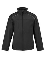 B&C COLLECTION Shield Softshell Pro Jacke mit Taschen, Black S, BCJUC42 – Bild 2