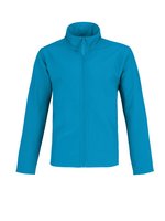 B&C COLLECTION Softshell-Jacke ID.701 mit Fleece für Herren, Atoll/Ghost Grey S, BCJUI62 – Bild 3
