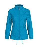 B&C COLLECTION Damenjacke Sirocco mit Kapuze, Nylon, Atoll XS, BCJW902 – Bild 3