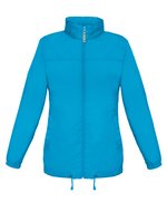 B&C COLLECTION Damenjacke Sirocco mit Kapuze, Nylon – Atoll