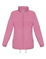 B&C COLLECTION Damenjacke Sirocco mit Kapuze, Nylon – Pixel Pink