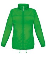 B&C COLLECTION Damenjacke Sirocco mit Kapuze, Nylon, Atoll XS, BCJW902 – Real Green