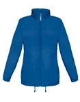 B&C COLLECTION Damenjacke Sirocco mit Kapuze, Nylon, Atoll XS, BCJW902 – Royal Blue