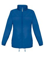 B&C COLLECTION Damenjacke Sirocco mit Kapuze, Nylon, Atoll XS, BCJW902 – Royal Blue