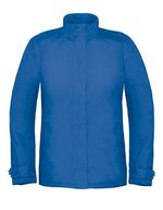 B&C COLLECTION Damenjacke Real+ mit Fleece-Futter, Black XS, BCJW925 – Royal Blue