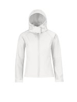 B&C COLLECTION Softshell-Hoodie mit Balaclava-Kapuze für Damen, Azure XS, BCJW937 – Bild 3