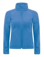 B&C COLLECTION Softshell-Hoodie mit Balaclava-Kapuze für Damen, Azure XS, BCJW937 – Bild 2