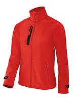 B&C COLLECTION Softshell-Jacke X-Lite 5.000 mm für Damen, Black XS, BCJW938 – Deep Red