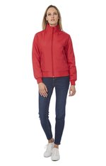 B&C COLLECTION Wattierte Damen Blouson-Jacke mit Kapuze, Black/Warm Grey XS, BCJW962 – Bild 1