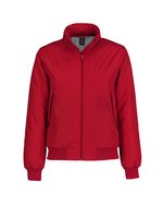 B&C COLLECTION Wattierte Damen Blouson-Jacke mit Kapuze, Black/Warm Grey XS, BCJW962 – Bild 3