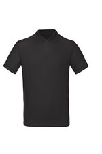B&C Nachhaltiges Herren Poloshirt Bio-Baumwolle, Black S, BCPM430 – Bild 3