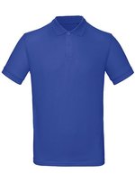 B&C Nachhaltiges Herren Poloshirt Bio-Baumwolle – Cobalt Blue