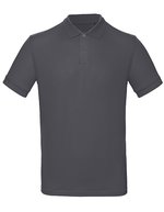 B&C Nachhaltiges Herren Poloshirt Bio-Baumwolle – Dark Grey (Solid)