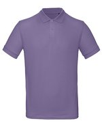 B&C Nachhaltiges Herren Poloshirt Bio-Baumwolle, Black S, BCPM430 – Millennial Lilac
