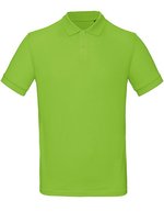 B&C Nachhaltiges Herren Poloshirt Bio-Baumwolle, Black S, BCPM430 – Orchid Green