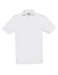 B&C Polo Shirt Safran made of 100% Cotton, White S, BCPU409 – image 2