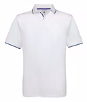 B&C Polo Safran Sport mit Kontrast-Streifen, Navy/White L, BCPU413 – Bild 3
