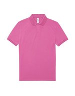B&C My Polo 180 Poloshirt aus Baumwolle, Apple Green S, BCPU424 – Lotus Pink