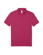 B&C My Polo 180 Poloshirt aus Baumwolle, Apple Green S, BCPU424 – Meta Fuchsia