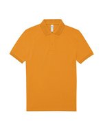 B&C My Polo 180 Poloshirt aus Baumwolle, Apple Green S, BCPU424 – Meta Orange