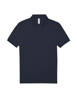 B&C My Polo 180 Poloshirt aus Baumwolle, Apple Green S, BCPU424 – Navy