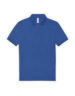 B&C My Polo 180 Poloshirt aus Baumwolle, Apple Green S, BCPU424 – Royal Blue