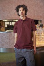 B&C My Polo 210 Baumwoll-Poloshirt mit Knopfleiste, Amalfi Blue S, BCPU426 – Bild 1