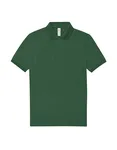 B&C My Polo 210 Baumwoll-Poloshirt mit Knopfleiste, Amalfi Blue S, BCPU426 – Ivy Green
