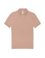 B&C My Polo 210 Baumwoll-Poloshirt mit Knopfleiste, Amalfi Blue S, BCPU426 – Nude