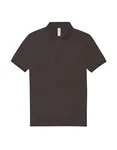 B&C My Polo 210 Baumwoll-Poloshirt mit Knopfleiste, Amalfi Blue S, BCPU426 – Roasted Coffee