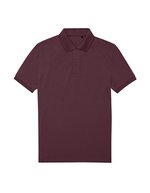 B&C Nachhaltiges Herren Poloshirt 65/35° – Burgundy