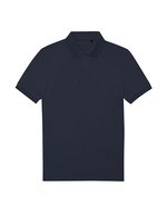 B&C Nachhaltiges Herren Poloshirt 65/35°, Acid Lime S, BCPU428 – Navy