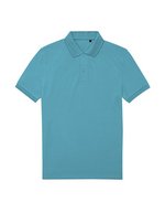 B&C Nachhaltiges Herren Poloshirt 65/35°, Acid Lime S, BCPU428 – Pop Turquoise