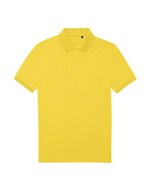 B&C Nachhaltiges Herren Poloshirt 65/35°, Acid Lime S, BCPU428 – Pop Yellow