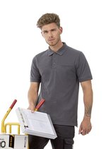 B&C Energy Pro Polo aus recyceltem Material, Black S, BCPUC11 – Bild 1