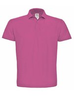 B&C Unisex Polo ID.001 Anthracite XS (BCPUI10), BCPUI10 – Fuchsia