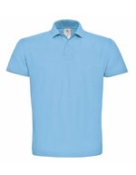 B&C Unisex Polo ID.001 Anthracite XS (BCPUI10), BCPUI10 – Light Blue