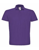 B&C Unisex Polo ID.001 Anthracite XS (BCPUI10), BCPUI10 – Purple