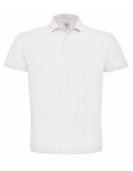 B&C Unisex Polo ID.001 Anthracite XS (BCPUI10), BCPUI10 – White