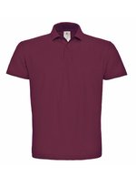 B&C Unisex Polo ID.001 Anthracite XS (BCPUI10) – Wine