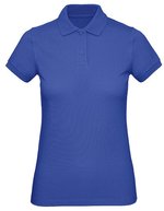 B&C Polo-Shirt aus Bio-Baumwolle für Damen – Cobalt Blue