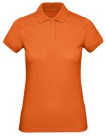 B&C Polo-Shirt aus Bio-Baumwolle für Damen, White XS, BCPW440 – Urban Orange