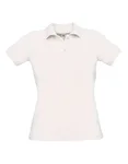 B&C Polo Safran Pure Cotton for Women, White XS, BCPW455 – image 2