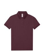 B&C Polo 180 aus Baumwolle für Damen, Apple Green XS, BCPW461 – Burgundy