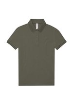 B&C Polo 180 aus Baumwolle für Damen, Apple Green XS, BCPW461 – Camo Green