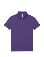 B&C Polo 180 aus Baumwolle für Damen, Apple Green XS, BCPW461 – Meta Lilac