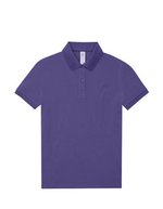 B&C Polo 180 aus Baumwolle für Damen, Apple Green XS, BCPW461 – Radiant Purple