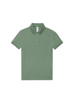 B&C My Polo 210 /Women White XS (BCPW463) – Amalfi Green
